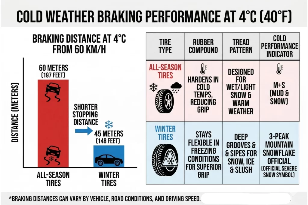 Cold Weather braking performance